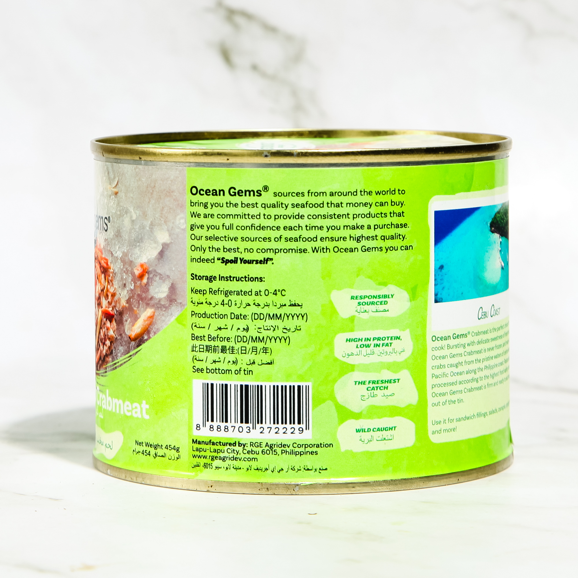 Ocean Gems - Wild Crab Claw Meat